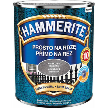 Farba Hammerite Srebrny piaskowy 0,7L