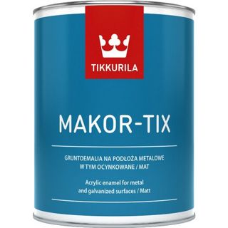Farba Makor-Tix brązowy czekoladowy 3L TIKKURILA