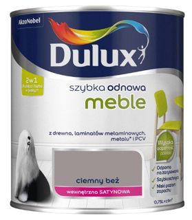 Farba Szybka Odnowa Meble ciemny beż 0,75L Dulux