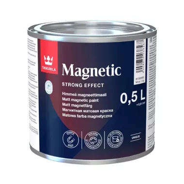 Farba magnetyczna Tikkurila Magnetic 0,5L Szara