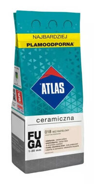 Fuga ceramiczna 1-20mm Atlas 018 Beżowy pastel 2kg