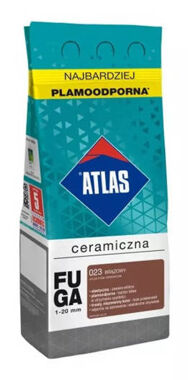 Fuga ceramiczna 1-20mm Atlas 023 Brązowy 2kg