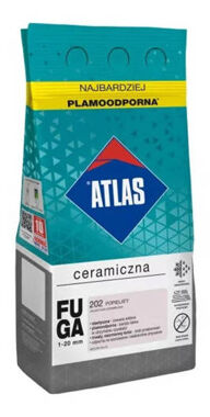 Fuga ceramiczna 1-20mm Atlas 202 popielaty 5kg