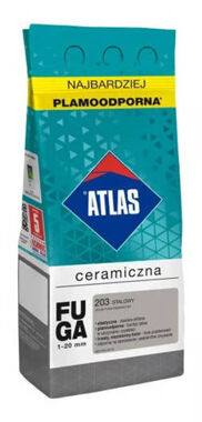 Fuga ceramiczna 1-20mm Atlas 203 stalowy 2kg