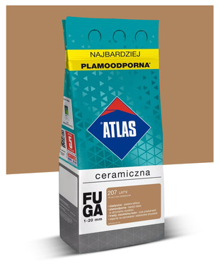 Fuga ceramiczna 1-20mm Atlas 207 latte 2kg