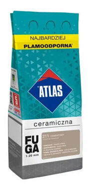 Fuga ceramiczna 1-20mm Atlas 211 cementowy 2kg