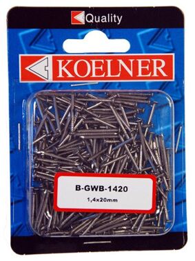 Gwoździe budowlane 1,4 x 20 mm 250 sztuk Koelner