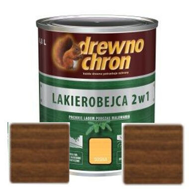 Lakierobejca Drewnochron 2 w 1 Palisander 0,2l