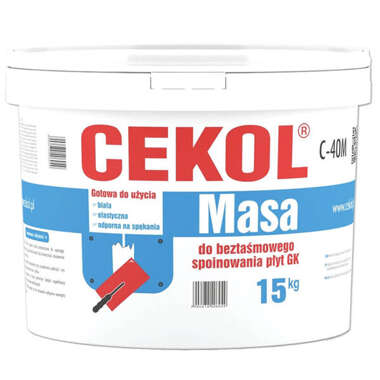 Masa do spoinowania płyt GK Cekol C-40M 15kg