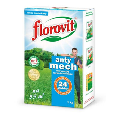 Nawóz do trawników Antymech 1kg Florovit