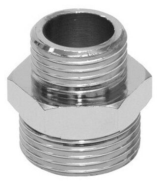 Nypel redukcyjny 1/2" x 3/4" chrom