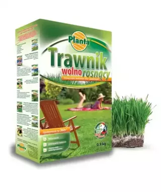 Planta nasiona trawy trawnik wolno rosnący 0,9kg