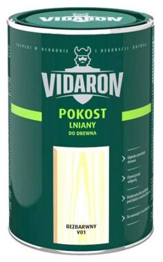 Pokost lniany do drewna Vidaron 1L bezbarwny