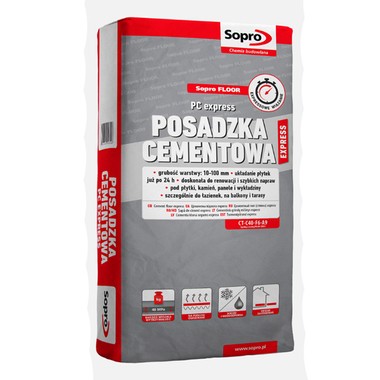 Posadzka cementowa Floor PC Express 25kg Sopro