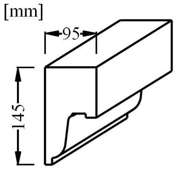 Profil Fasadowy P021P