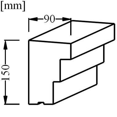 Profil Fasadowy P091P