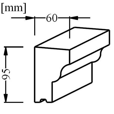 Profil Fasadowy P121P