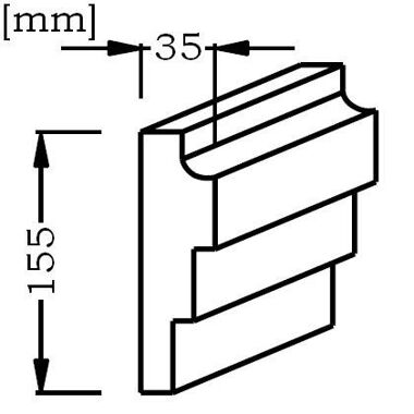 Profil Fasadowy W031P