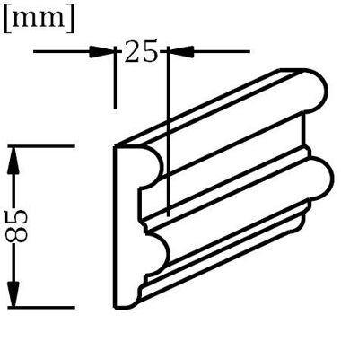 Profil Fasadowy W131P