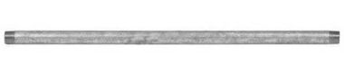 Rura dwustronnie gwintowana 1/2"x300mm ocynk 