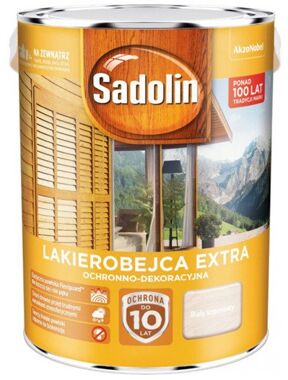 Sadolin Extra Lakierbejca Biały kremowy 5L