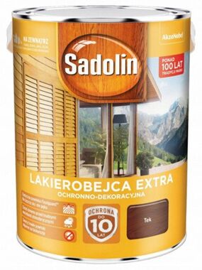 Sadolin Extra Lakierbejca Tek 5L