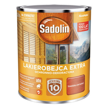 Sadolin Extra Lakierobejca Szwedzka Czerwień 0,75