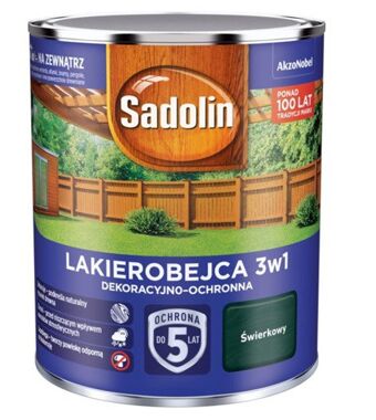 Sadolin Lakiero-bejca 3w1 Świerkowy 0,7 L