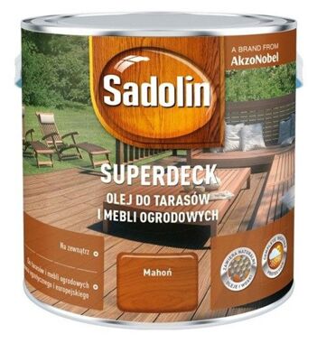 Sadolin Superdeck 2,5L Olej do tarasów Mahoń