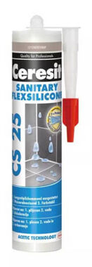 Silikon sanitarny CS 25 Ceresit 280ml Cementgray