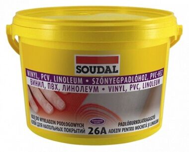 Soudal klej do wykładzin podłogowych 26A  5kg 