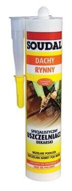 Specjalistyczny Uszczelniacz Dekarski Bezbarwny 280ml