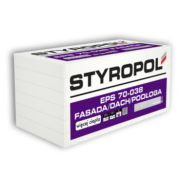 Styropian EPS 70 038 Fasada 15cm (0,3m3/2m2)