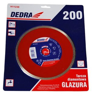 Tarcza diamentowa glazura 200mm DEDRA