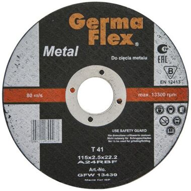 Tarcza do metalu Germa Flex 115x2,5x22,2mm