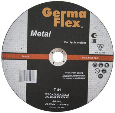 Tarcza do metalu Germa Flex 230x3,0x22,2mm