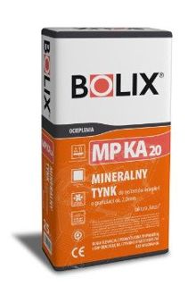 Tynk mineralny Bolix MP KA 20 2mm biały 25kg