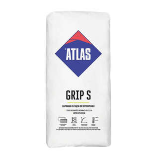 Zaprawa klejąca do styropianu Grip S 25kg Atlas