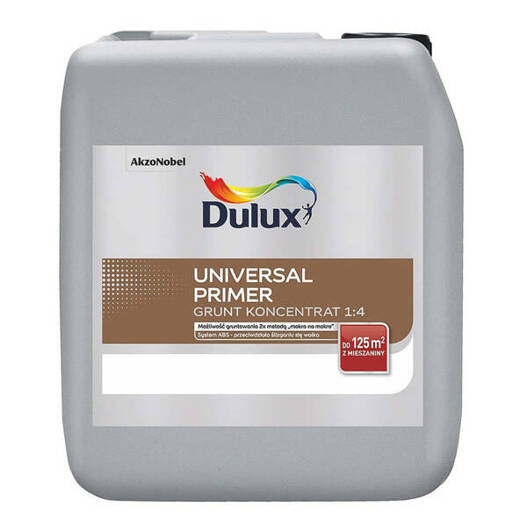 Akrylowy grunt do ścian Koncentrat 1:4 Universal Primer 5L Dulux