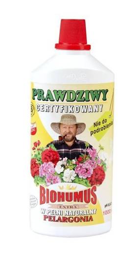 Biohumus Extra Pelargonia 1,1 l