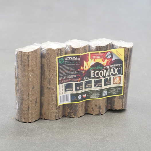 Brykiet drzewny łamany Ecomax 6kg