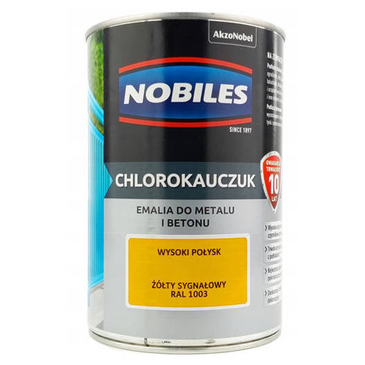 Chlorokauczuk Nobiles żółty sygnałowy 0,9l