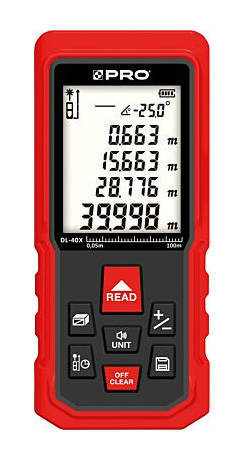 Dalmierz laserowy Pro DL-40X
