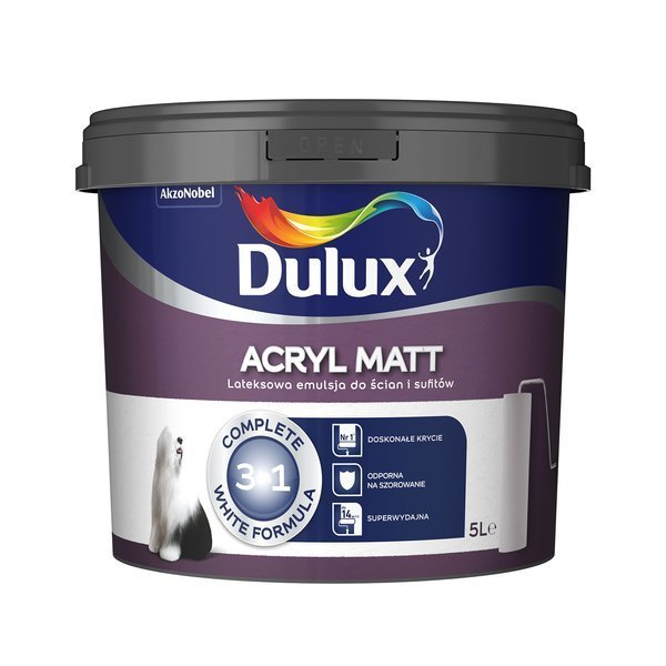 Emulsja Akrylowa Dulux Acryl Matt 5L