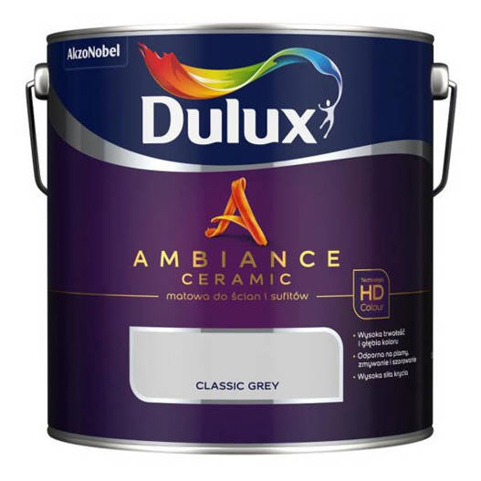 Farba Ambiance Ceramic Classic Grey 2,5L Dulux