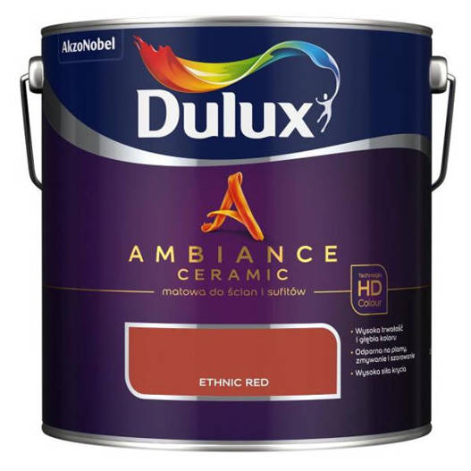 Farba Ambiance Ceramic Ethnic Red 2,5L Dulux