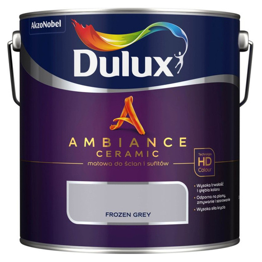 Farba Ambiance Ceramic Frozen Grey 2,5L Dulux