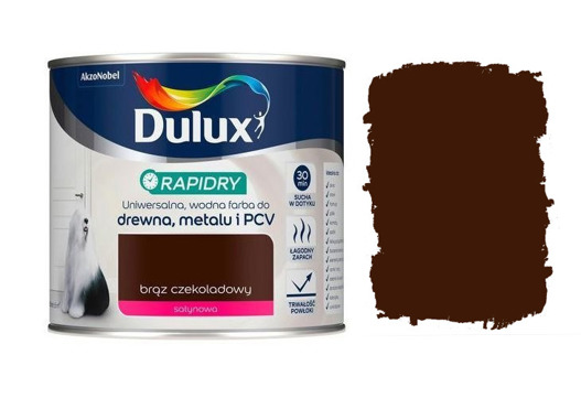 Farba Dulux Rapidry Brąz Czekoladowy 0,4L