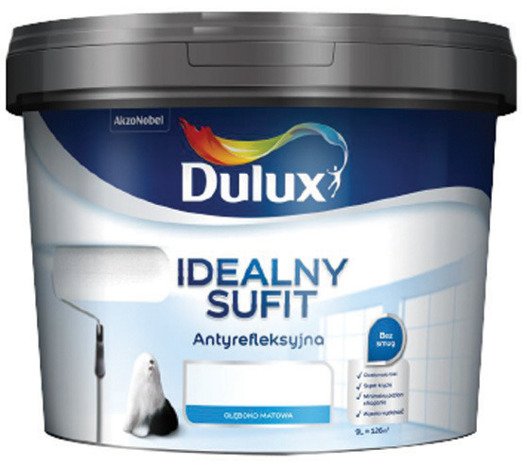 Farba antyrefleksyjna Dulux Idealny Sufit 3L