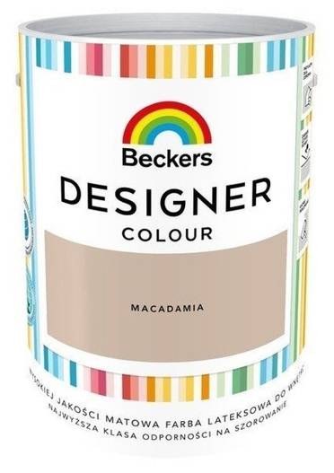 Farba emalia Beckers Designer Macadamia 5 l